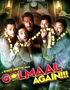 Golmaal Again Movie Review, Rating, Story, Cast and Crew Golmaal Again Movie Review, Rating, Story, Cast and Crew