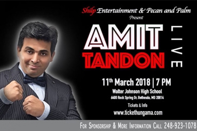 AMIT Tandon - Live in Washington D.C.