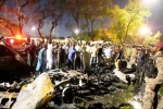 Karachi Airport Blast damage, Karachi Airport Blast deaths, two chinese workers killed in a blast near karachi airport, Hassan