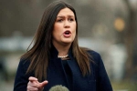 Sarah Sanders, sarah sanders leaving white house, god wanted trump to be president sarah sanders, Sarah sanders