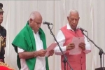 Chief Minister of Karnataka, Governor, b s yeddyurappa sworn in as chief minister of karnataka, Jds