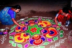 importance of rangoli in marathi, deepika rangoli video, spiritual and cultural significance of making rangoli outside the house, Krushna