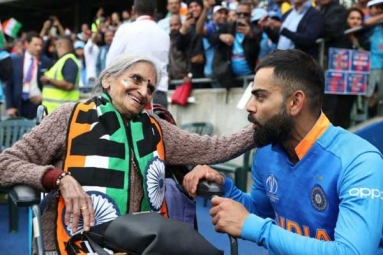 Meet Charulata Patel, the 87-Year-Old Cricket Fan, Who Steadily Seen Cheering for India at Edgbaston Meet Charulata Patel, the 87-Year-Old Cricket Fan, Who Steadily Seen Cheering for India at Edgbaston