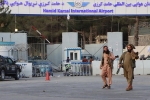 Kabul Airport White House, Afghanistan, multiple rockets intercepted by defence system at kabul airport, Drone strike