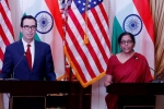 Steven Mnuchin, Nirmala Sitharaman, us seeks further relaxation in india fdi policy, India u s ties