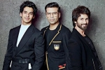 Shahid Kapoor, Ishaan Khatter, koffee with karan ishaan khatter to share couch with brother shahid kapoor, Amrita rao