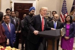great job, great job, trump praises india americans for playing incredible role in his admin, Nisha desai biswal