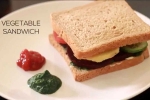 simple and easy recipe., speedy breakfast recipe, vegetable sandwich recipe, Sandwiches
