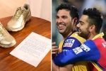 Virat Kohli and Yuvraj Singh news, Yuvraj Singh gift for Kohli, virat kohli thanks yuvraj singh for his gesture, Yuvraj singh
