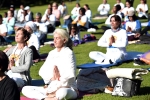 world yoga day 2018, international yoga day 2019 venue, yoga day celebrations begin across the globe, Curtain raiser