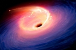 three massive black holes, NGC7734, indian researchers discover three massive black holes, Black hole