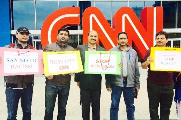 Indian-Americans condemns CNN for defaming Hinduism