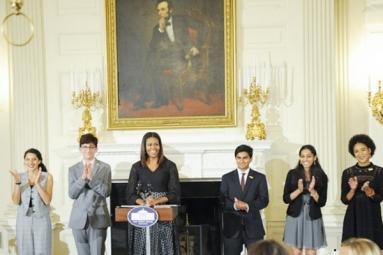 Indian-American student recites painful poetry of replacement of Tamil with English at White House! Indian-American student recites painful poetry of replacement of Tamil with English at White House!