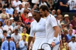 Wimbledon Mixed Doubles, serena williams, andy murray and serena williams knocked out of wimbledon mixed doubles race, Serena williams