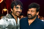 Chiranjeevi and Ravi Teja updates, Chiranjeevi and Ravi Teja, ravi teja shakes leg with megastar, Ravanasura