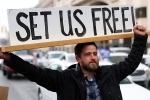 stay at home, donald trump, scattered protests happen in u s against stay at home orders, General elections