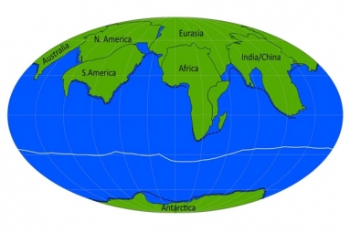 Continents may Club Together at the Equator in Future Continents may Club Together at the Equator in Future